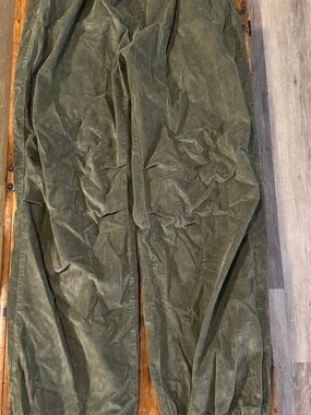 Olive Green Corduroy Pants